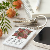 カトリックID宗教ヴァージンマリイエズキーチェーン キーホルダー (正面右)