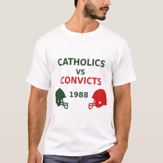 カトリックvs受刑者 tシャツ