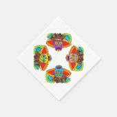 カトリナシュガースカル スタンダードカクテルナプキン (角)