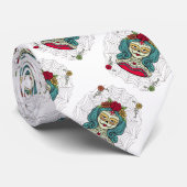 カトリナディアデムエルトスくもの巣 ネクタイ (ロール)