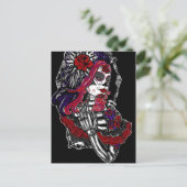 カトリナ・デイ・オブ・ザ・デッド ポストカード (スタンド正面)