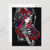 カトリナ・デイ・オブ・ザ・デッド ポストカード (正面/裏面)