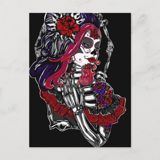 カトリナ・デイ・オブ・ザ・デッド ポストカード (正面)