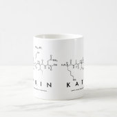 カトリンペプチド名mug コーヒーマグカップ (中央)