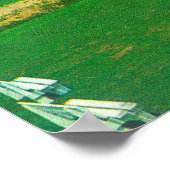 カトリン橋の景色 ポスター (角)