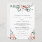 カトリーナインビタシオンデボダカトフォーマルリカ結婚ズ 招待状 (正面)