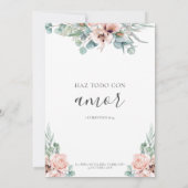 カトリーナインビタシオンデボダカトフォーマルリカ結婚ズ 招待状 (裏面)