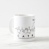 カトリーナペプチド名mug コーヒーマグカップ (正面左)