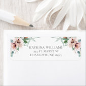 カトリーナボホシックピンク結婚フローラ ラベル (インサイチュ)