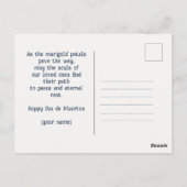 カトリーナ夫人の水彩咲くオマージュ ポストカード (裏面)