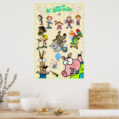 カトリーナ・アート・ラージ・ポスター ポスター (キッチン)