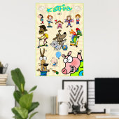 カトリーナ・アート・ラージ・ポスター ポスター (ホームオフィス)