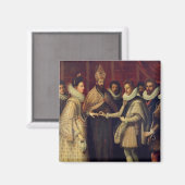 カトリーヌ・デ・メディチの結婚 マグネット (正面/裏面)