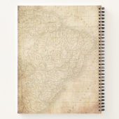 カトレヤアランディーエオーキッドノートブック – Chic ノートブック (裏面)