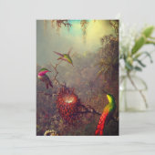 カトレヤオーキッドと3つのハミングバードのヒード セーブザデート (スタンド正面)