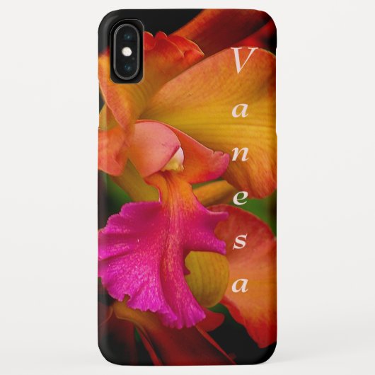 カトレヤオーキッドポートレート Case-Mate iPhoneケース (裏面)