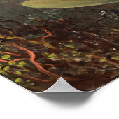 カトレヤオーキッド – マーティンヒードファインアートポスター ポスター (角)