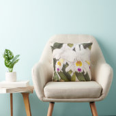 カトレヤモルガンヴィンテージリンデニアオーキッド クッション (椅子)