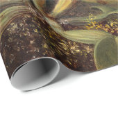 カトレヤ・オーキッドと3羽のハミングバード ラッピングペーパー (ロールコーナー)