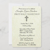 カト伝統的リックヴィンテージ会招待状 招待状 (裏面)