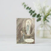 カト伝統的リック結婚式の引き出物 名刺 (スタンド正面)