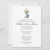 カト伝統的リック聖餐式フローラ 招待状 (裏面)