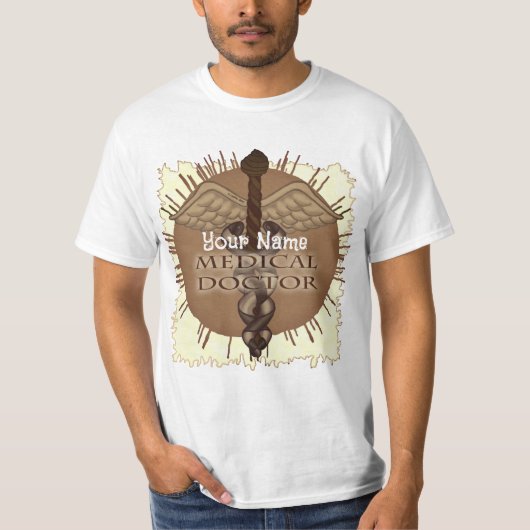 カドゥケウス医師 Tシャツ (正面)