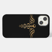 カドゥケウス iPhoneケース (裏面横)