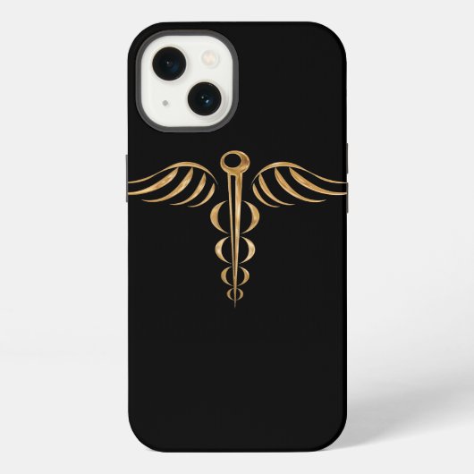 カドゥケウス iPhoneケース (裏面)