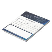 カドゥセウクロムダークホログラフメディカルアポイントメント ノートパッド (回転)