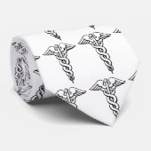 カドゥセウスの医学的記号 ネクタイ (ロール)