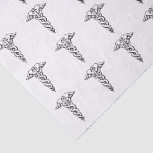 カドゥセウスの医学的記号 薄葉紙 (詳細)