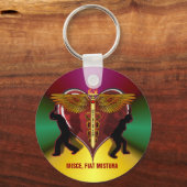 カドゥセウスハートV-1、MISCE、FIAT MISTURA キーホルダー (正面)