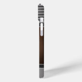 カドゥセウスパーソナライズされたドクターメタル&ウッド Case-Mate iPhoneケース (裏面 / 左)