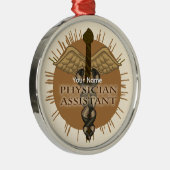 カドゥセウス医師補助オーナメント メタルオーナメント (右)