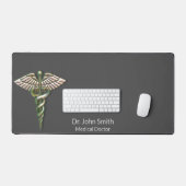 カドゥセウス医療クロムホログラフィック3D デスクマット (キーボード&マウス)