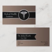 カドゥセウス医療ビジネスカード 名刺 (正面/裏面)