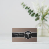 カドゥセウス医療ビジネスカード 名刺 (スタンド正面)