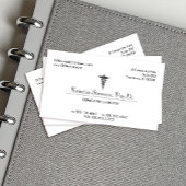 カドゥセウス医療プロフェッショナルナースまたは医師 名刺