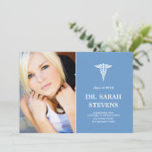 カドゥセウス医科卒業写真招待状 招待状 (スタンド正面)