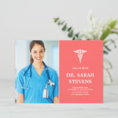 カドゥセウス医科卒業写真招待状 招待状 (スタンド正面)