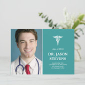 カドゥセウス医科卒業写真招待状 招待状 (スタンド正面)