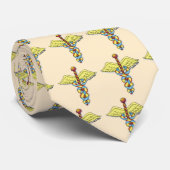 カドゥセウス名前をカスタムするネクタイ ネクタイ (ロール)