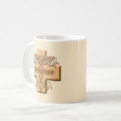 カドゥセウス歯科マグ コーヒーマグカップ (正面左)