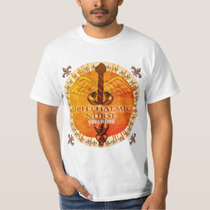 カドゥセウス眼科ナースカスタムナースTシャツ Tシャツ