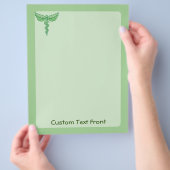 カドゥセウス葉ズフライヤー チラシ (手)