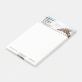 カドゥセウス銅バラ金ゴールドメディカルラグジュアリーマーブル ポストイット (アングル)