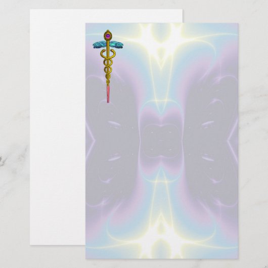 カドゥセウス2 便箋 (正面/裏面)