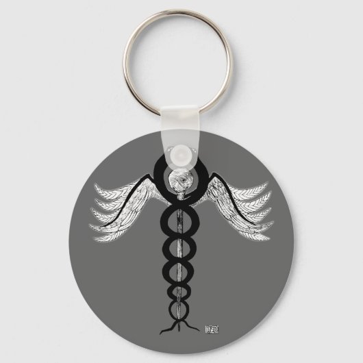 カドゥセウス キーホルダー (正面)