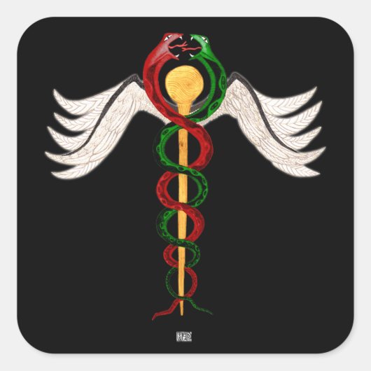 カドゥセウス スクエアシール (正面)